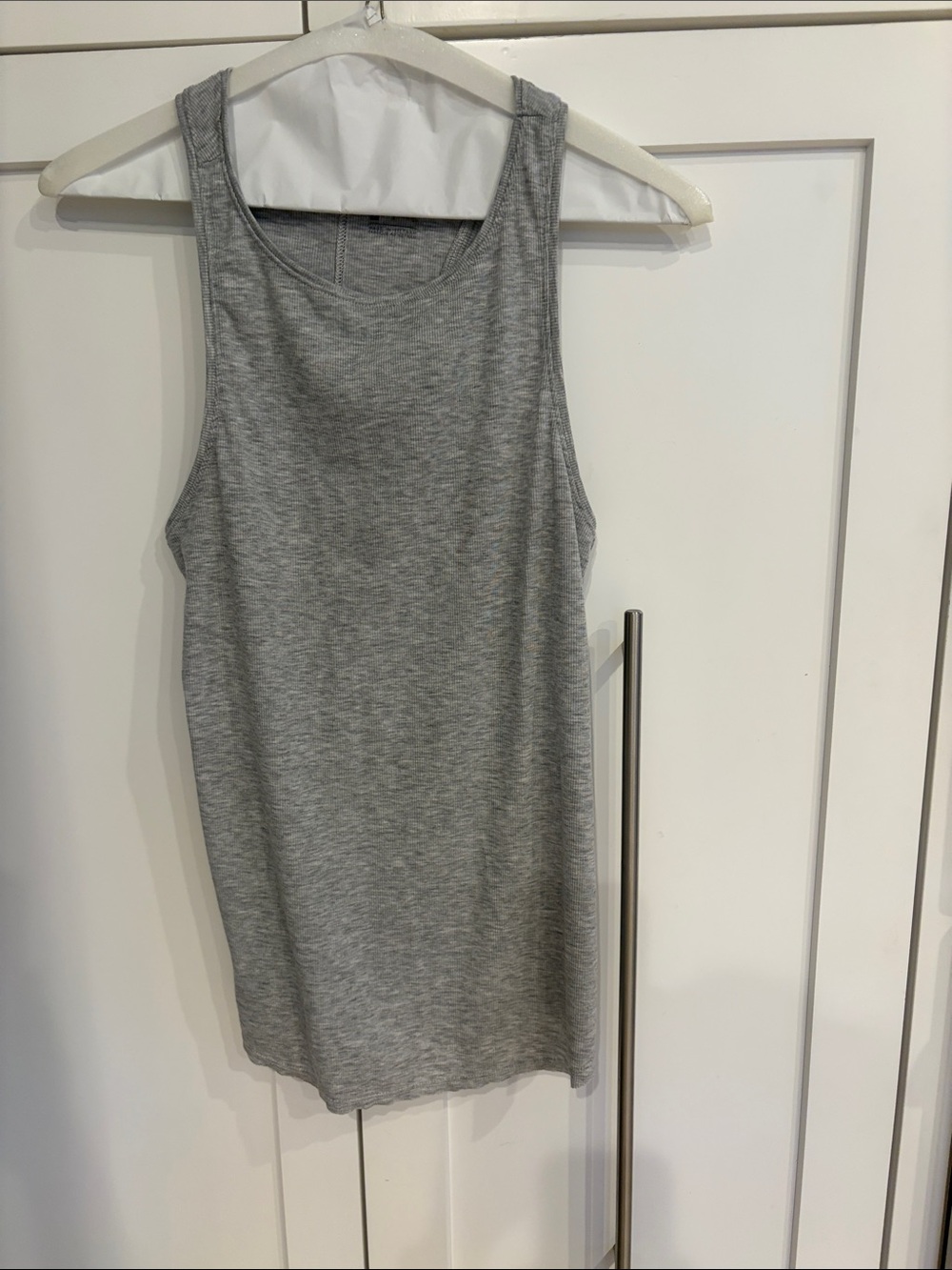 Nike Women’s Grey Ribbed Tank Top